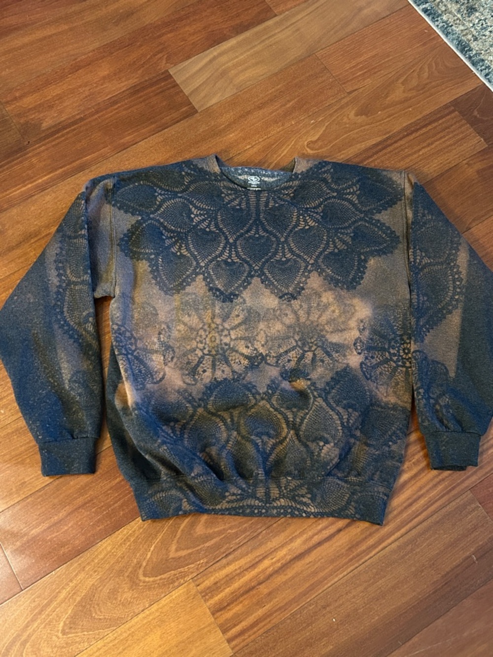 One of A Kind Doilies Spray Sweatshirt
